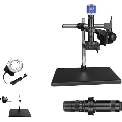 Microscopio digitale, ingrandimento 500X, connettività HDMI e USB, extra large (1/2)