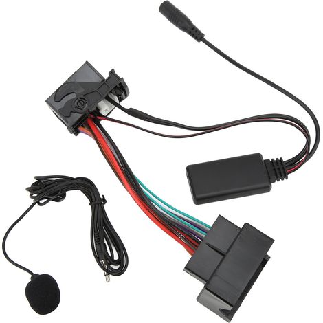 Adaptateur Bluetooth 5.0 Entrée Aux avec Micro Radio RD4 Filaire Sans Fil pour Citroën C2 C3 C4, Câble d'Alimentation Inclus (1/5)