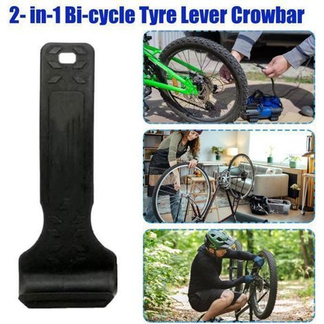 Démonte-pneu - Levier De Changement De Pneu Vélo Route Et VTT - Pour Pneus Tubeless Et Avec Chambre À Air - Lot De 3 (1/5)