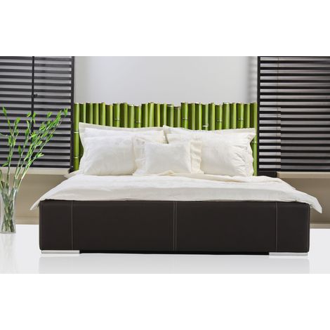 Autocollant mural pour tête de lit, motif bambou, 60 cm X 160 cm (1/4)