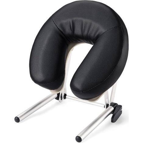 Adjustable face massage table cradle and pillow,  SPA massage table/bed/chair with headrest platform and face pillow,  home massage mattress high head and face support kit (1/5)