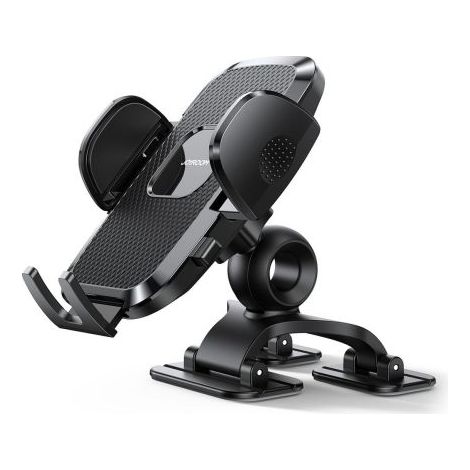 Joyroom Car Mount Clamp Holder with Flexible Arm, Three Legs, (Dashboard Version) 4.7-7 inch, Black (JR-ZS259) Black