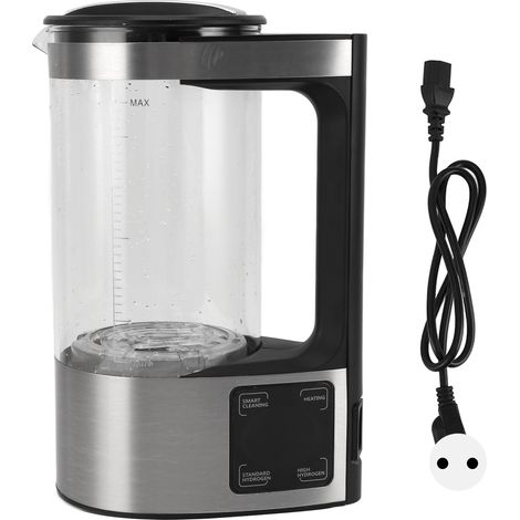 Générateur d'eau riche en hydrogène 2 L, 220 W, technologie SPE PEM, chauffage à température constante, carafe chauffante, 110-220 V (1/5)