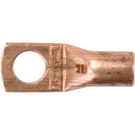 Ojal tubular 35/M10 de cobre sin esta帽ar KN35F10
