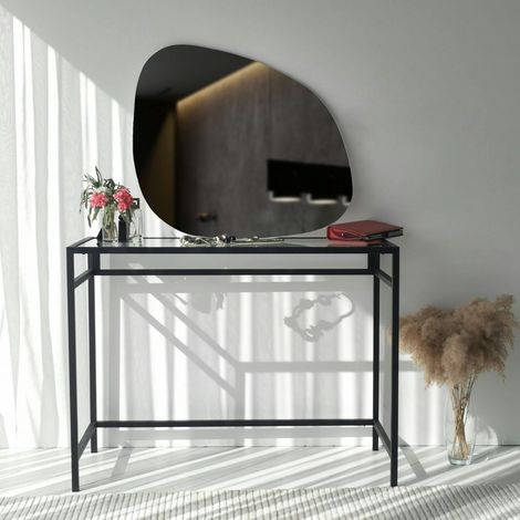 Miroir mural organique forme galet 85 cm - style design CODY (1/5)