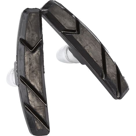 1 Paire de Patins de Frein V pour Vélo de Montagne, Blocs en Caoutchouc Noirs (1/2)