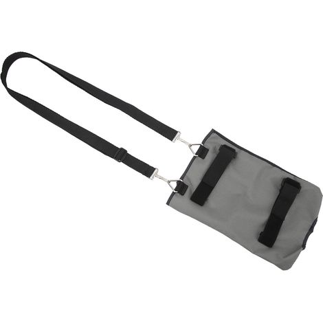 Housse de poche à urine professionnelle, portable, grande capacité, pour patients et personnes âgées, grise. (1/5)
