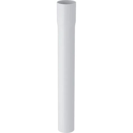 Geberit prolongación recta para codo de descarga, con manguito insertable: blanco alpino, L=30cm, 118131111