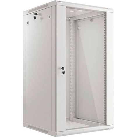 Lanberg WF01-6622-10S Armadio Muro Grigio 60 kg 600x600x1085