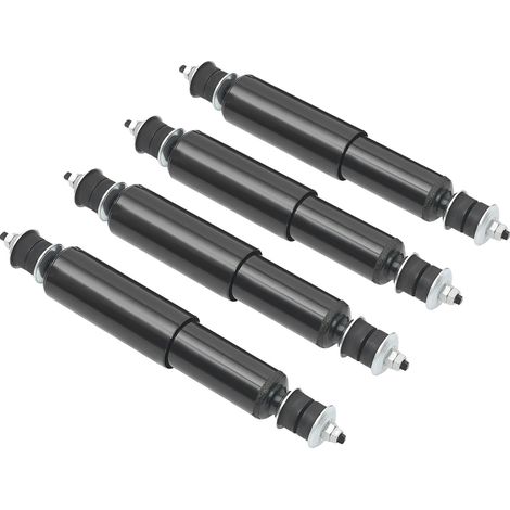 Amortiguadores, Metal, Tamaño compacto 35,5 cm, Tamaño extendido 45 cm, 4 piezas, Compatible con EZGO TXT 1994+ (1/5)