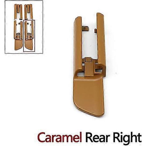Cache de rail coulissant de siège auto intérieur de remplacement pour BMW Série 5 G30 G31 G38 2016-2020 Sièges, banquettes et accessoires -- Caramel, arrière droit (1/5)