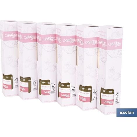 Ambientador de varillas fresas y crema 50 ml (1/3)