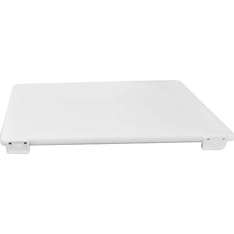 Bisetti Tabla de Cortar de Polietileno Blanco TG4030 40x30x2 Cm