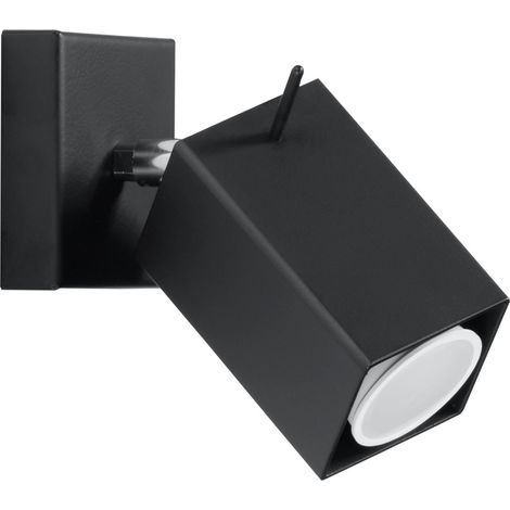 Wandleuchte VENZO 1 GU10 Schwarz Lumilo 00.199.99