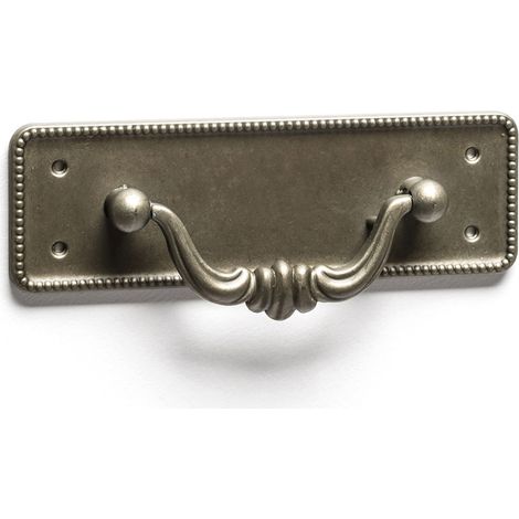 Asa en placa de zamak, dimensiones: 110x41x15mm - (1/4)
