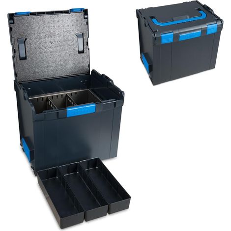 L-BOXX 374 G Set de plaques de séparation 3F et 3 boîtes de rangement H63 (1/5)