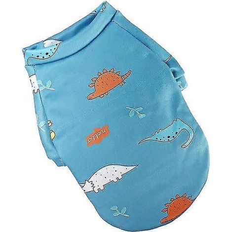 Sudadera con capucha estampada de invierno para perros pequeños, abrigo cálido para mascotas, para chihuahua, shih tzu, sudadera para cachorros, gato, jersey, disfraz, ropa para mascotas, jirafa azul (1/5)
