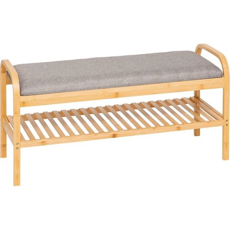 Scarpiera accogliente in bambù 90x45,2cm - 5five (1/4)