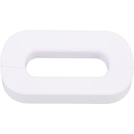 Verrou de sécurité autocollant en ABS blanc pour réfrigérateur, avec système anti-pincement. (1/5)