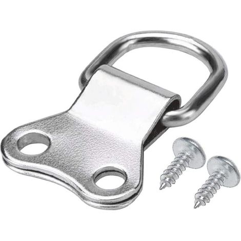 Lot de 25 anneaux suspendus pour cadres photo avec vis de fixation incluses