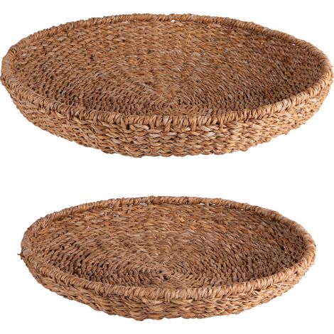 Table Passion - Set de 2 coupes en jonc de mer 38 et 45 cm