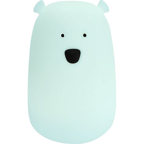Lámpara de noche infantil LED Oso (Azul) (1/4)