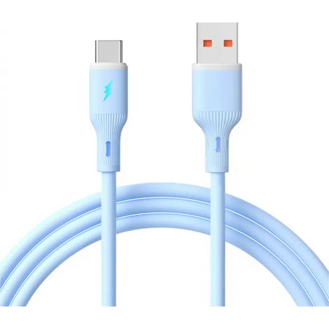 Akyga Câble USB USB-A mâle, USB-C® mâle 1 m bleu AK-USB-63 (1/2)