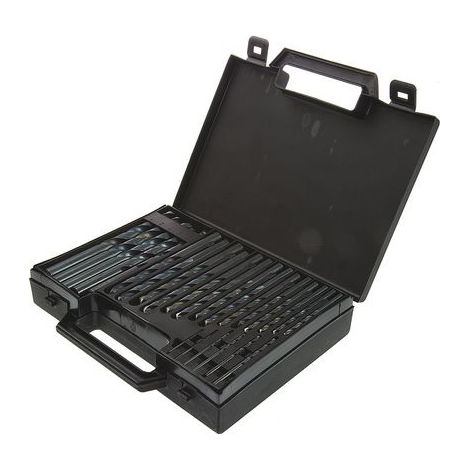 Rs Pro – Coffret de forets HSS 1mm à 13mm – 25 pièces pour perçage métal – Forets torsadés en acier rapide – Performance optimale (1/3)