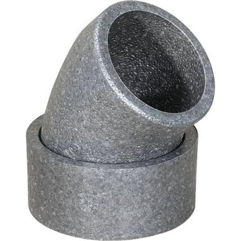 AERIVA Schaumrohrbogen 45 Grad DN 125