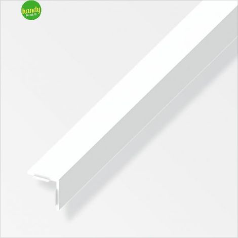 Profilo angolare autoadesivo Alfer Aluminium pvc bianco 30x30mm lungh. 2,5m