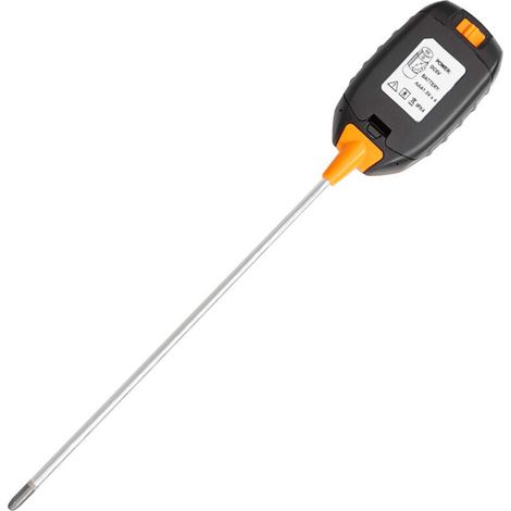 PH-Mètre du Sol, Testeur De PH du Sol 4 en 1 Numérique, Testeur D'humidité du Sol-lumière-pH-température, Kits d'outils de Jardinage pour Le Soin des Plantes