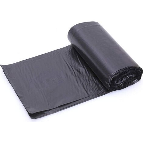 1.2-1.5 Gallon/180pcs petits sacs poubelles poubelles sac à ordures noir, matériau mince, doublures de poubelle de bureau de chambre à coucher (1/4)