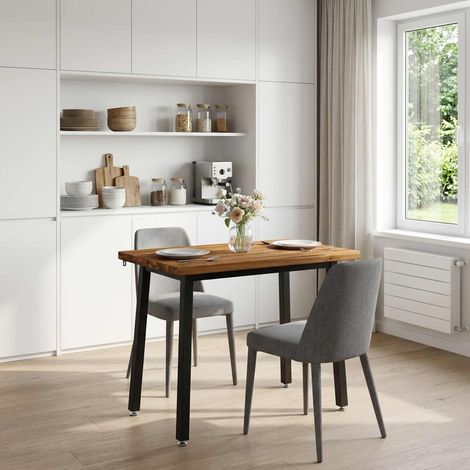 vidaXL Square Dining Table 90 x 55 x 75 cm Solid Acacia Wood (1/5)