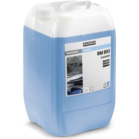 KARCHER Agent de Sechage VehiclePro Klear Dry RM 893 62960020, Bidon de 20 L, pH 4, Conforme VDA, Resistant au Gel jusqu'a Moins 10 Degres, Concentre (1/5)