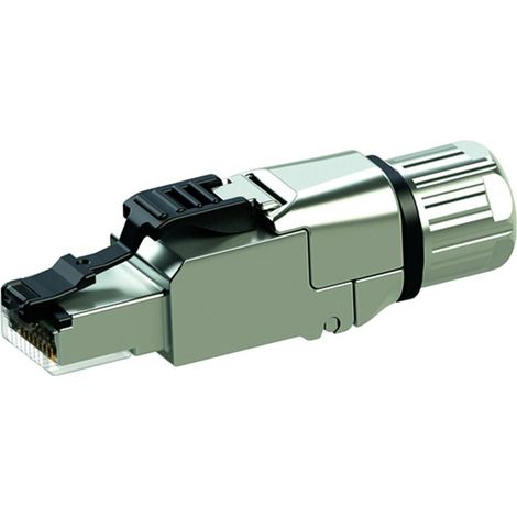 Telegärtner 100023088 Connecteur RJ45 prêt à l'emploi sur le terrain MFP8 IE T568 A CAT.6A(IEC), AWG26/1-AWG24/1, AWG27