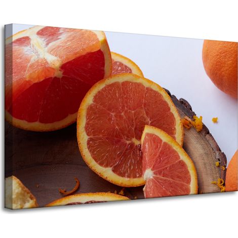 Leinwanddruck Küche Rot Orange 90x60