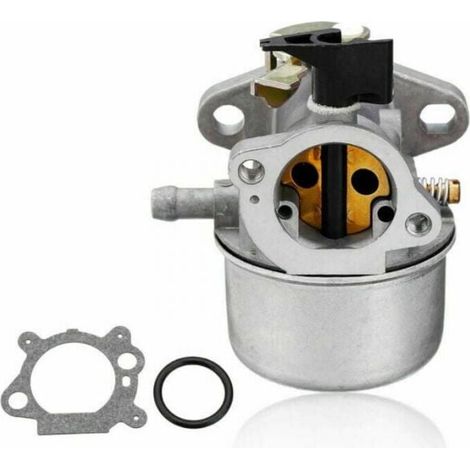 Metal carburetor with rubber ring for Briggs and Stratton Quantum 498965 engine. LOY (1/4)