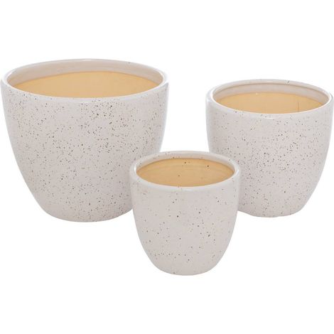 Set di 3 vasi in ceramica vena d29cm - Atmosphera créateur d'intérieur