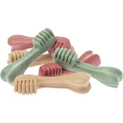 Bone Fruit Veggie Snacks für Hunde Kleine Zahnbürsten 12 Beutel à 100 g mit Calcium und Vitamin C (1/2)