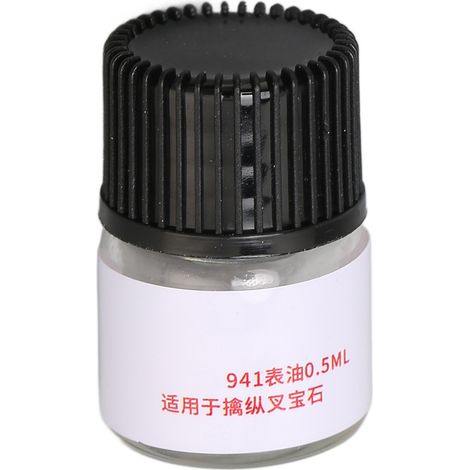 Huile synthétique pour montres 0,5 ml - Prévention de la résinisation - Huile spéciale classique pour la réparation de montres (1/5)