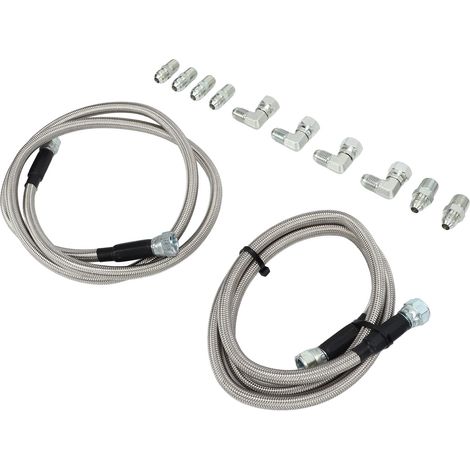 Kit de raccords pour tuyau de refroidisseur de transmission TH350 (1 paire) - Accessoires pour camions Ford (1/5)