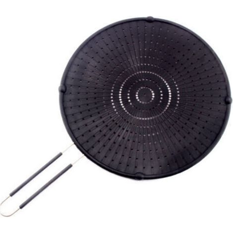 Paraschizzi in silicone resistente al calore, senza BPA e adatto al contatto con gli alimenti, per pentole fino a 30 cm di diametro.