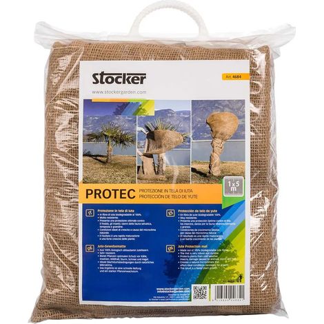 Tela de protección stocker yute transpirable biodegradable 0,98x5m