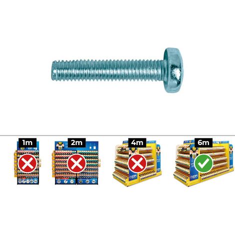 Boîte de vis celo 5x25 mm argenté 250 pièces