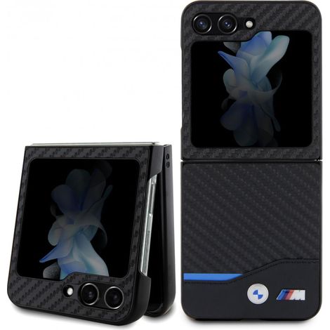 BMW BMHCZF522NBCK Z Flip5 F731 cuir noir/noir carbone