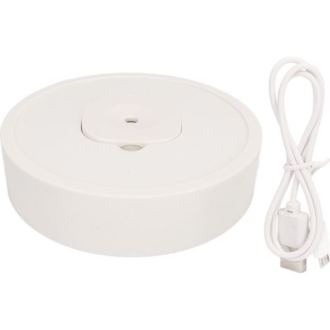 Ortviai Humidificateur Mobile en Forme de Robot Balai – Grande Diffusion de Brouillard, Charge USB, Batterie Intégrée (1/5)