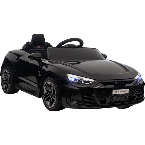 Auto elettrica per bambini 103 x 58 x 41 cm telecomando parentale effetti sonori luminosi sicurezza moderna in PP nero 210000507