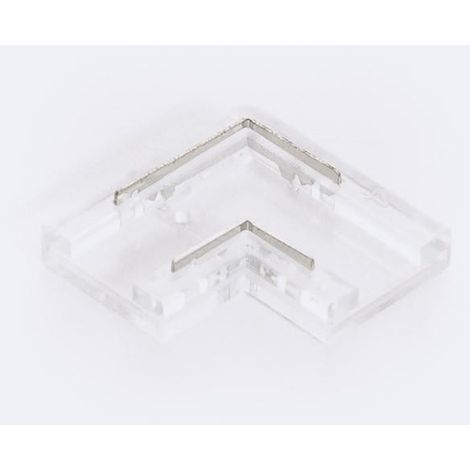 Conector Hipopótamo Mini para Unir en L Tira LED COB IP20 10 mm