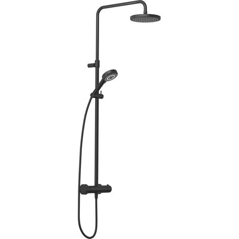 KLUDI DIVE Thermostat Dual Shower System, montage mural,