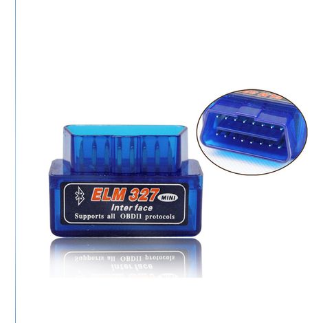 Escáner de diagnóstico para coche ELM327 Mini V2.1 Bluetooth OBD2, modo doble 5.1, para detección de averías, 1 pieza (1/5)